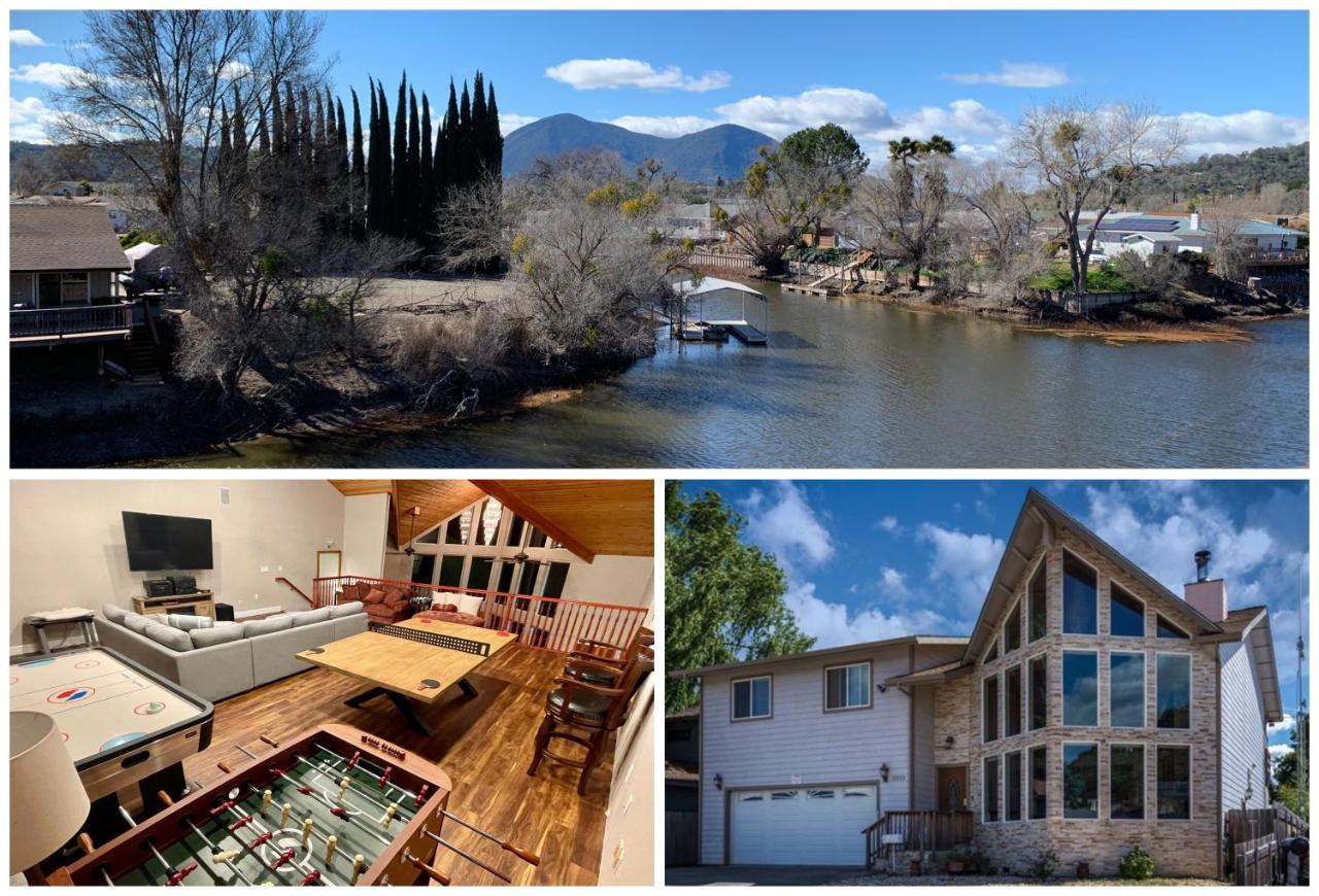 Clearlake Oaks Stunning 3,400 Sq Ft Lake House W Boat Dock, Sauna, Steam Shower, And Moreヴィラ エクステリア 写真